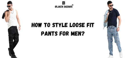 Style Loose Fit Pants for Men