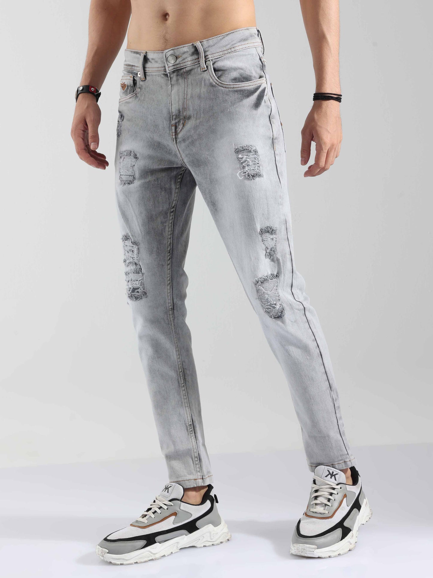  Light Grey Tone Jeans Mens​ 