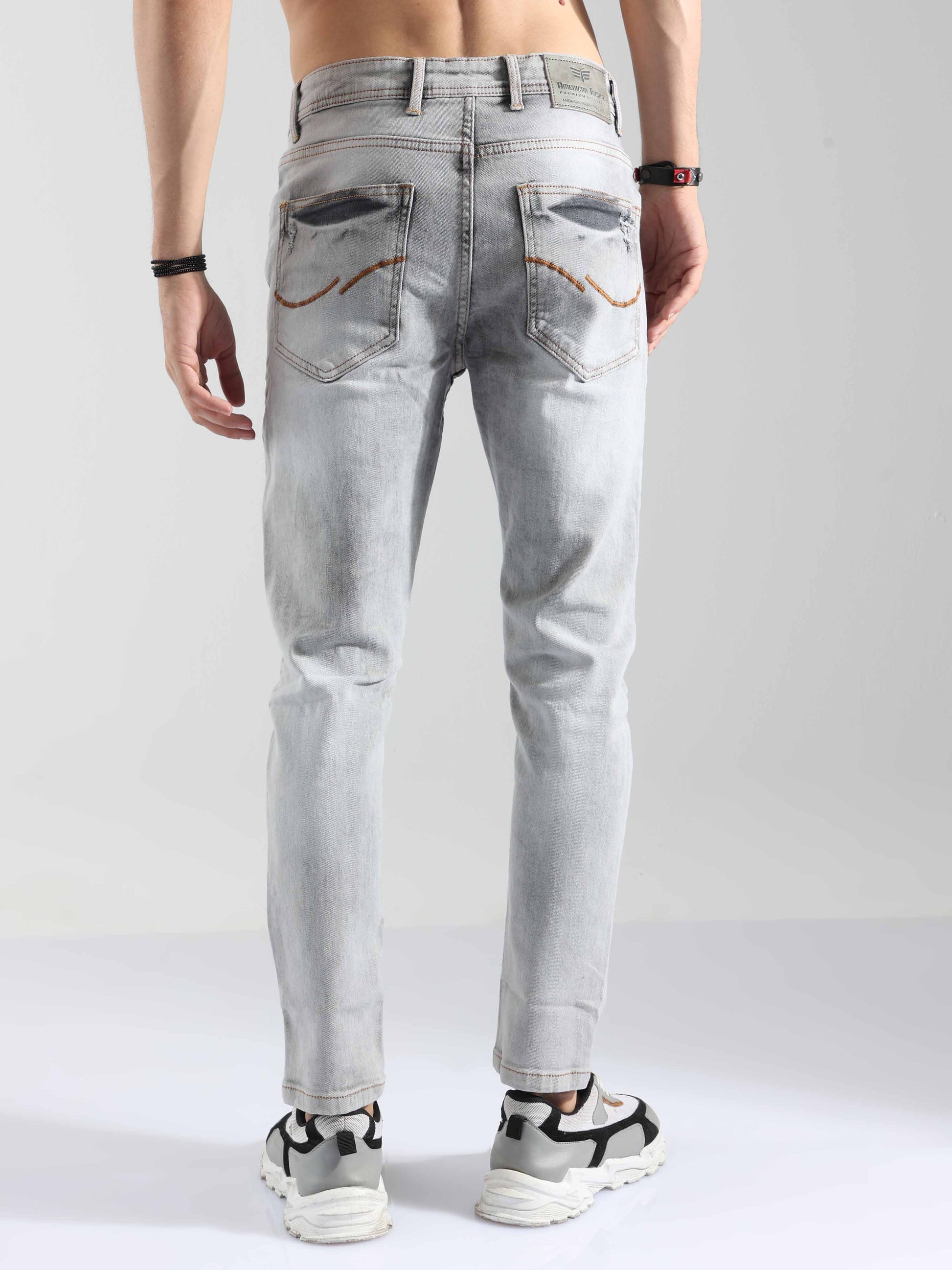  Light Grey Tone Jeans Mens​ 