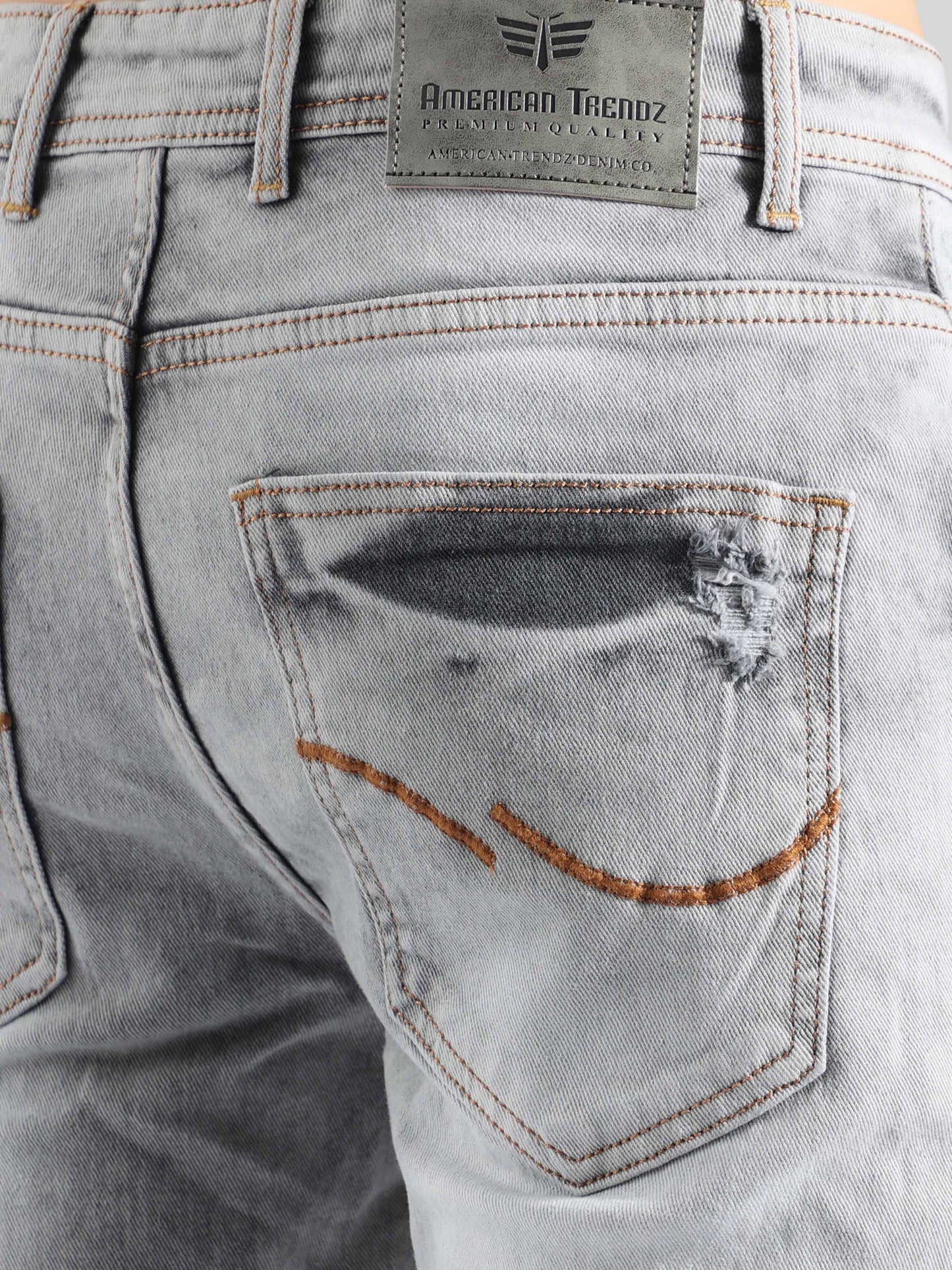  Light Grey Tone Jeans Mens​ 