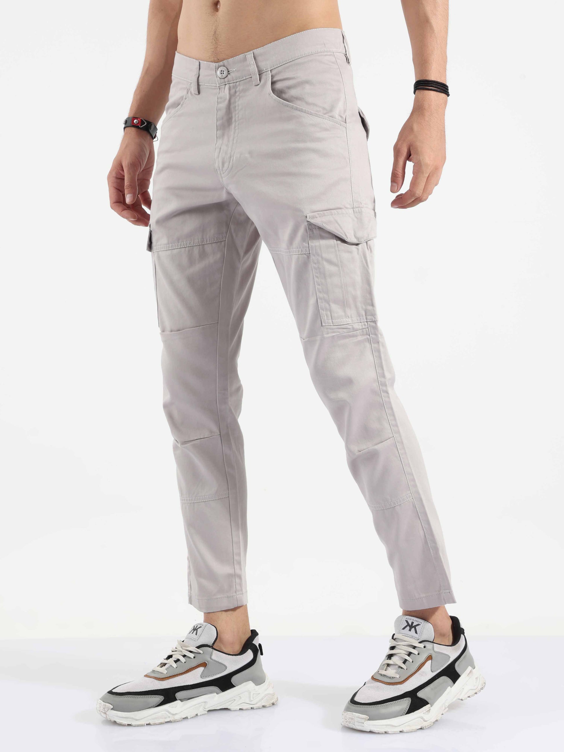 ivory cargo pants