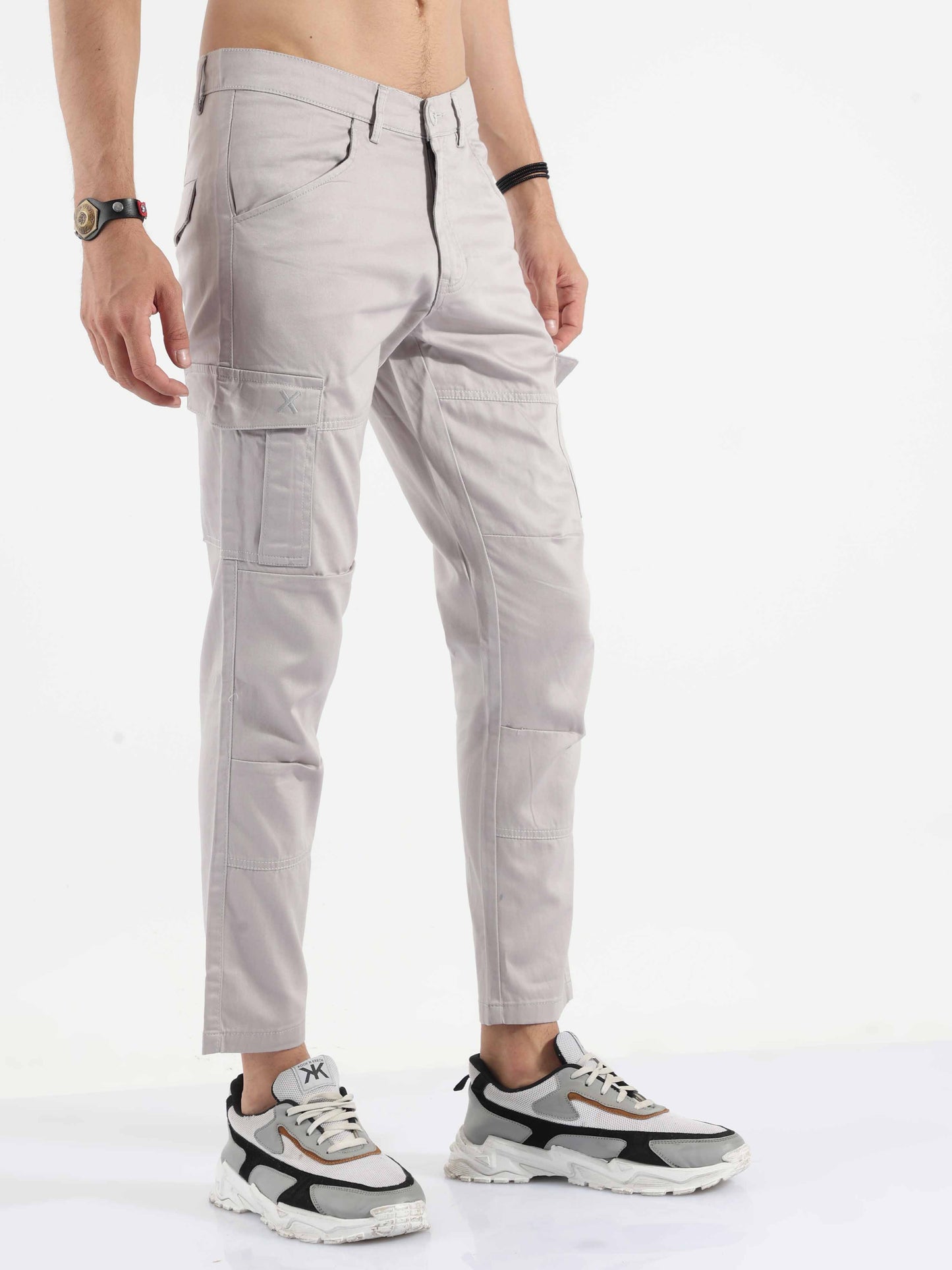 ivory cargo pants