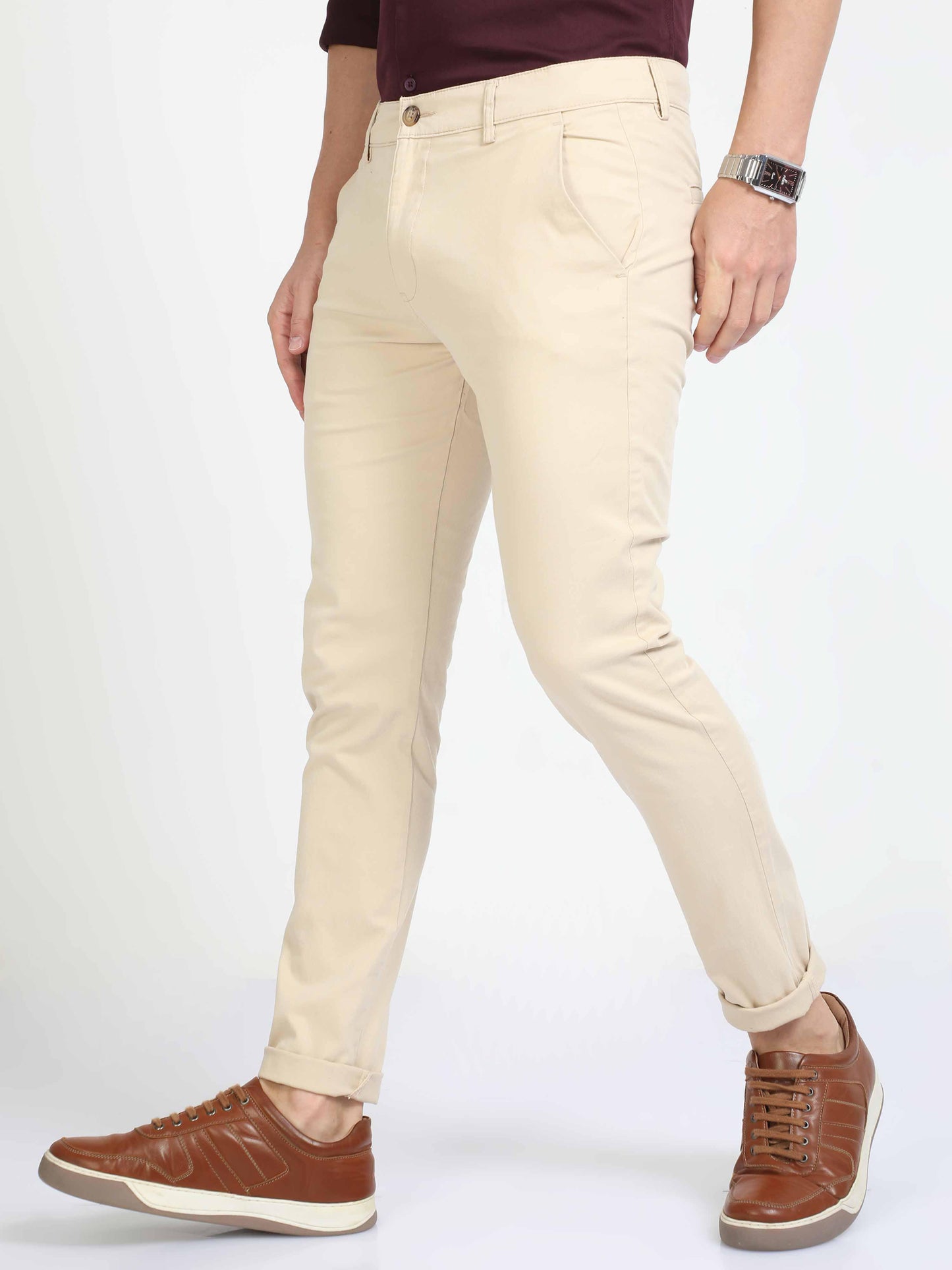 Beige Chino Pants men 