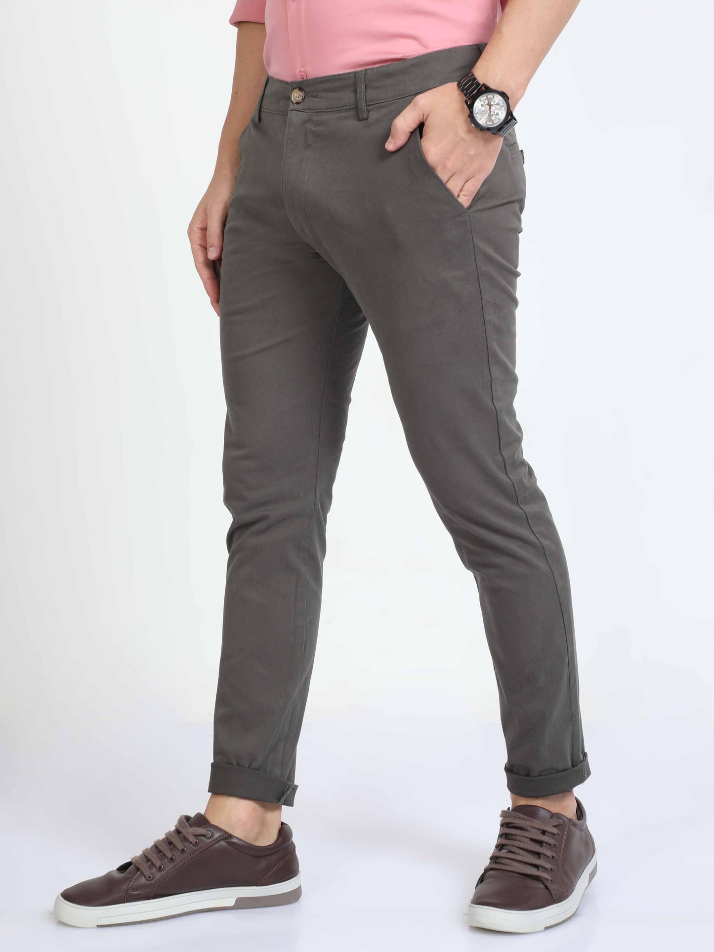 grey chinos pants