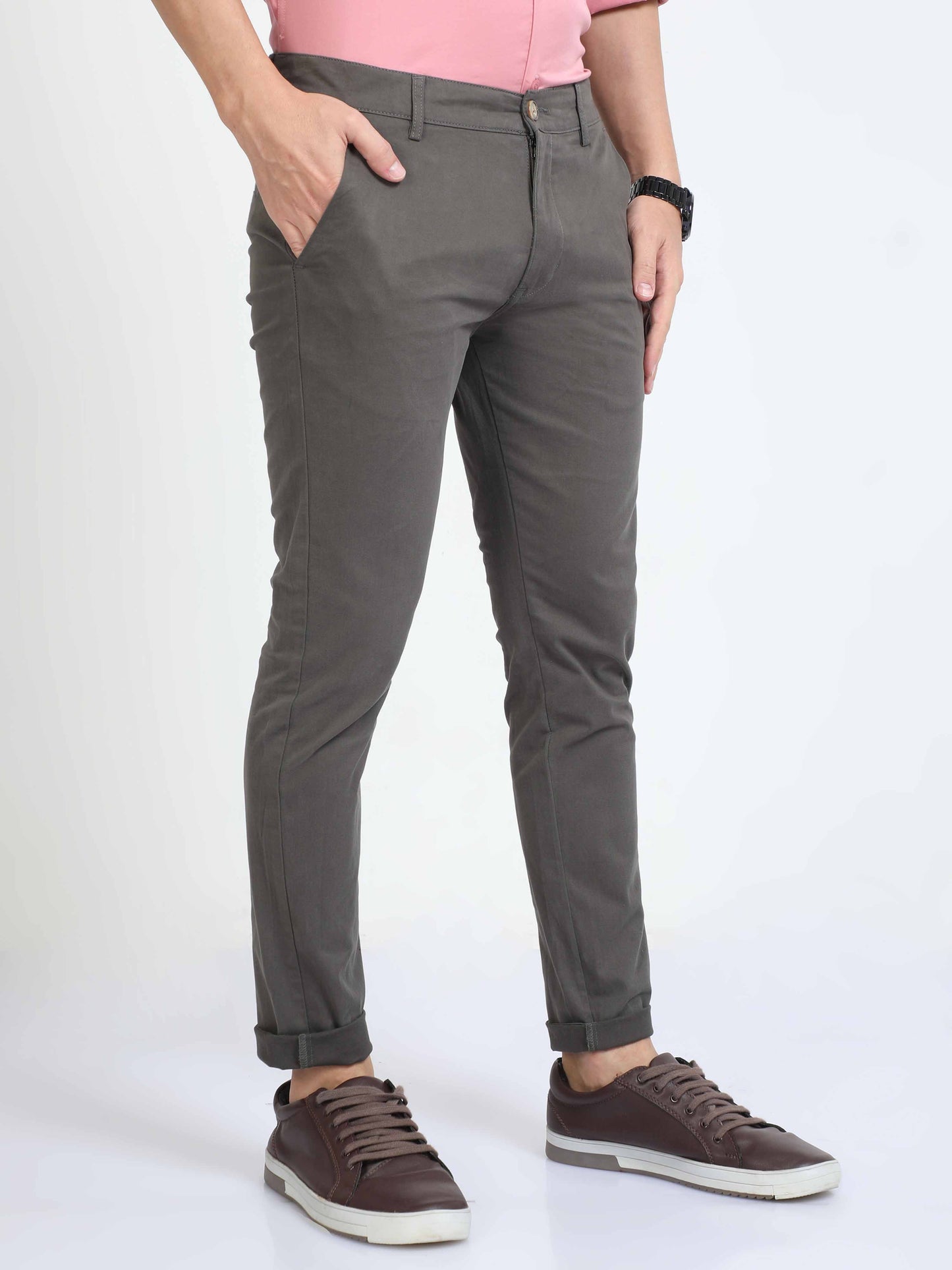 grey chinos pants