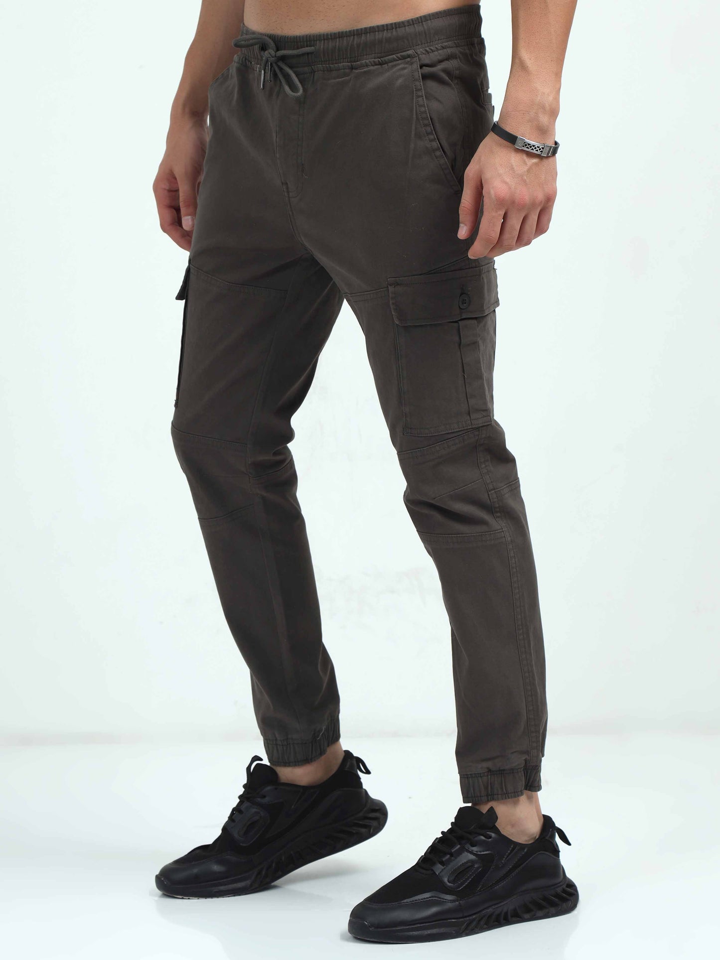 Brown Cargo Trousers