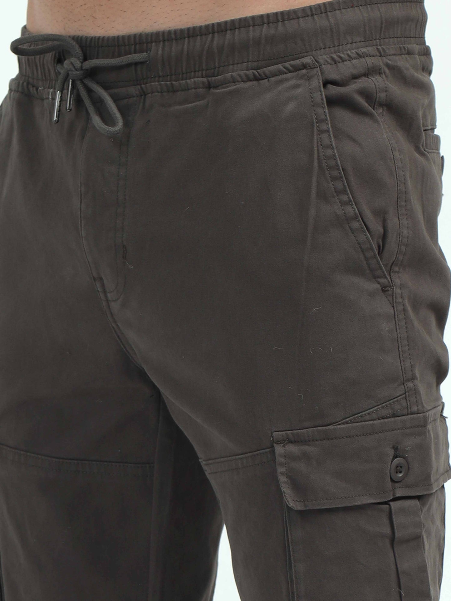 Brown Cargo Trousers